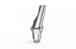 Angled abutment 15/25 degrees with screw compatible with MegaGen AnyRidge - titanium implant abutment – view 2