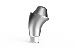 Angled multi-unit abutment with holder mount and screw compatible with NEODENT GM - titanium prosthetic component – view 2