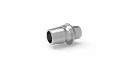 Anti-Rotational Ti-Base Sirona with screw – titanium CAD/CAM interface, internal hex 2.42 – view 2