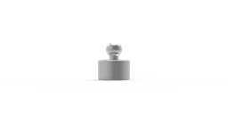 Ball Adapter for Multi Units – titanium ball attachment adapter for multi-unit abutments, internal hex 2.42 – view 2