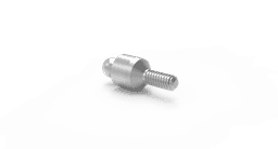 Ball attachment titanium regular platform – titanium overdenture attachment, internal hex 2.42 connection – view 2
