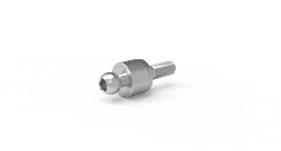 Ball attachment titanium regular platform – titanium overdenture attachment, internal hex 2.42 connection – view 3