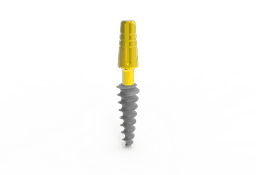 Bendable® one-piece titanium dental implant with adjustable neck for immediate-load protocols