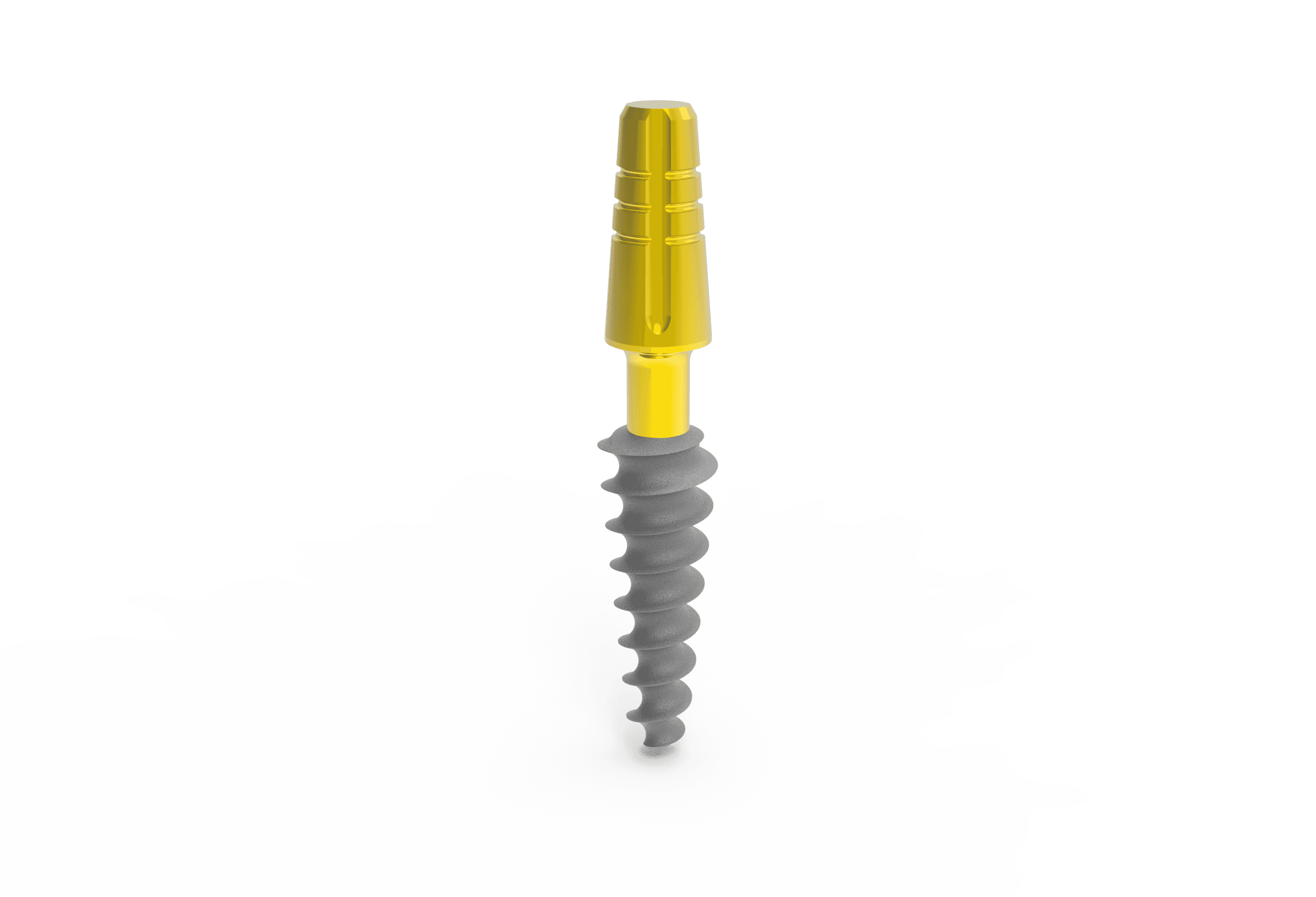 Bendable® one-piece titanium dental implant with adjustable neck for immediate-load protocols