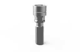 Digital analog compatible with NEODENT GM - lab component for 3D-printed CAD/CAM implant models