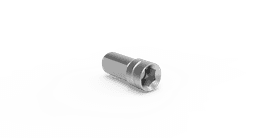 Digital analog for implant, regular platform – stainless steel analog for printed models, internal hex 2.42 – view 2
