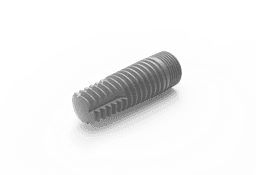 Dual-Bone® cylindrical dental implant, titanium, internal hex 2.42 connection – view 2