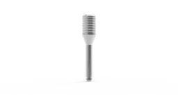 Extra mount holder screw for angled multi-unit abutment – titanium spare part for MUA placement