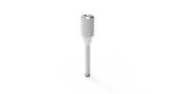 Extra mount holder screw for angled multi-unit abutment – titanium spare part for MUA placement – view 2