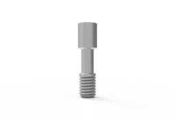 Extra Connection Screw Regular Platform – titanium prosthetic screw, internal hex 2.42