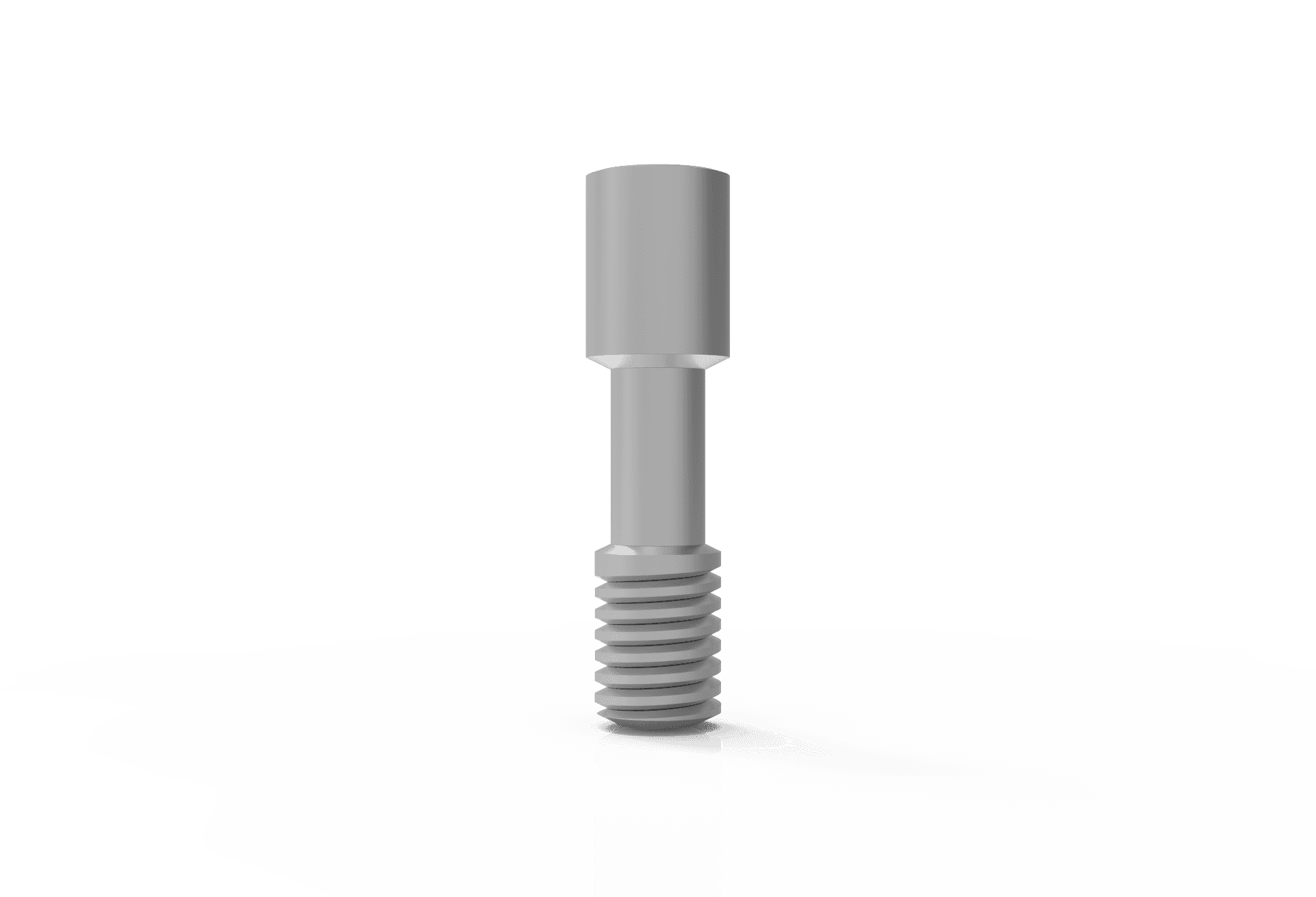 Extra Connection Screw Regular Platform – titanium prosthetic screw, internal hex 2.42