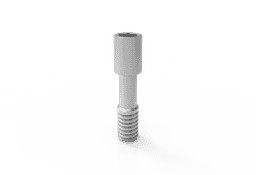 Extra Connection Screw Slim Platform – titanium prosthetic screw, slim internal hex 2.1 – view 2