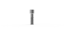 Extra fixation screw for angled multi-unit abutment – titanium grade 5 spare prosthetic screw