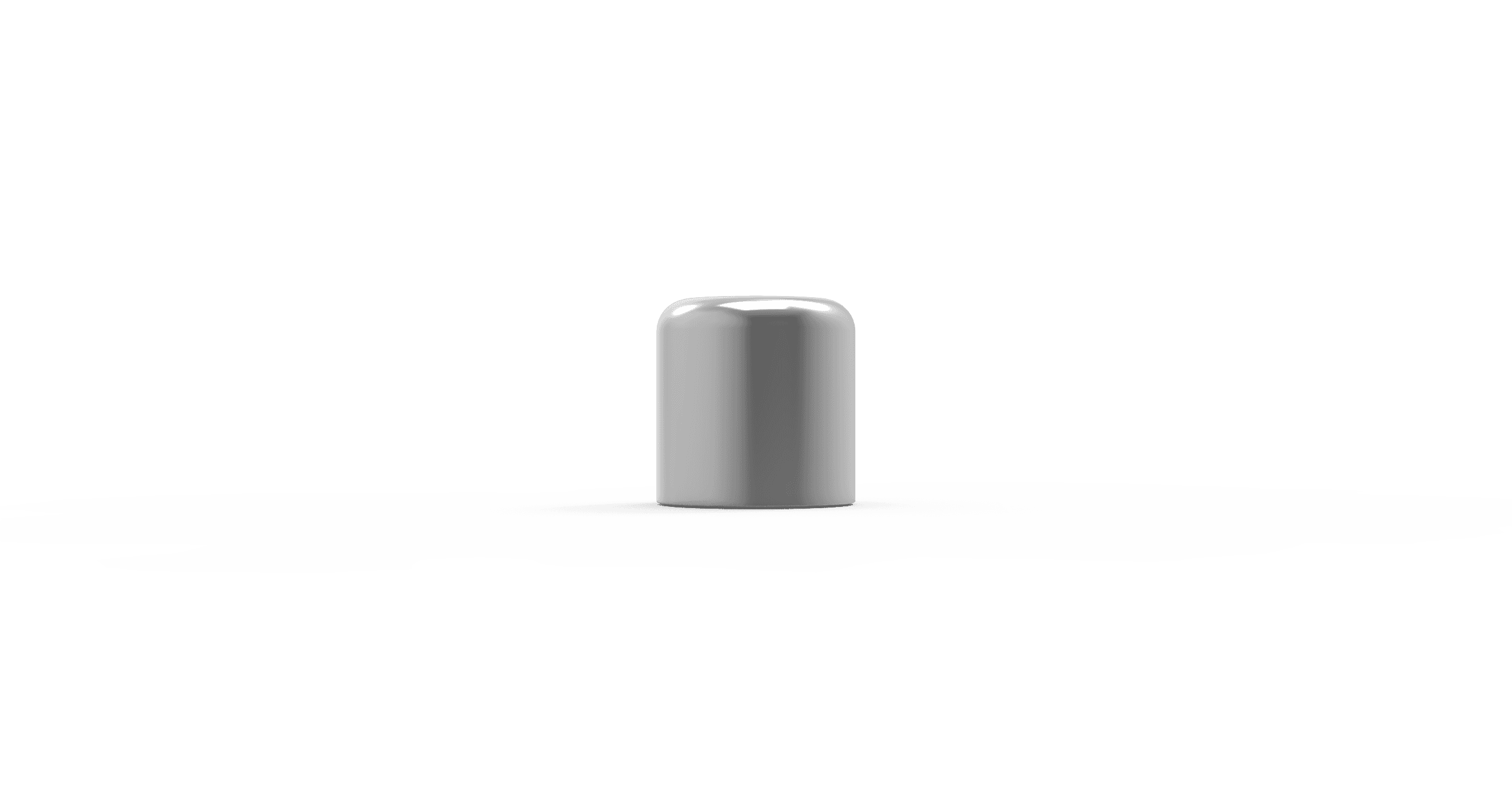 Healing cap for multi-unit abutments with screw – titanium protective cap for the MUA platform