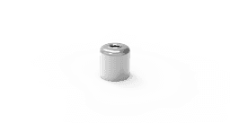 Healing cap for multi-unit abutments with screw – titanium protective cap for the MUA platform – view 2