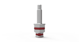 Hex Driver for Ratchet 6.35 – stainless steel dental implant driver, hex 1.25 and 2.42 mm – view 2