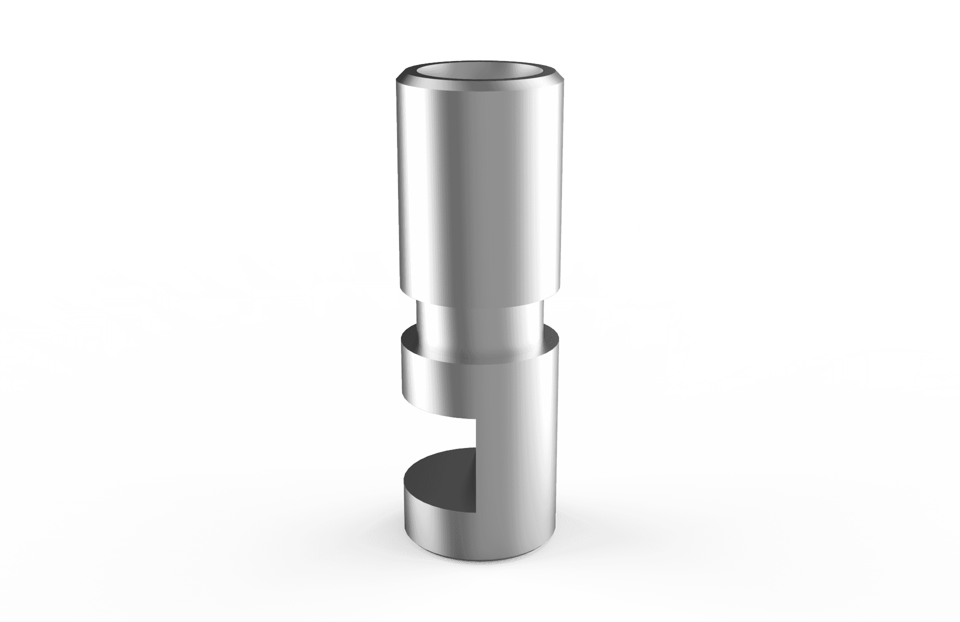 Implant analog compatible with NEODENT GM - lab component replicating the implant connection in stone models