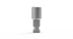 Implant analog wide platform – stainless steel lab analog, internal hex 2.42 dental implant replica