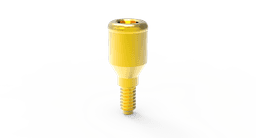 Loc-Click attachment titanium regular platform – LOCATOR-compatible overdenture attachment, internal hex 2.42 – view 4