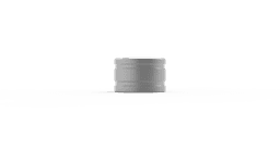 Metal cap for ball attachment – titanium housing cap for implant overdentures, regular platform