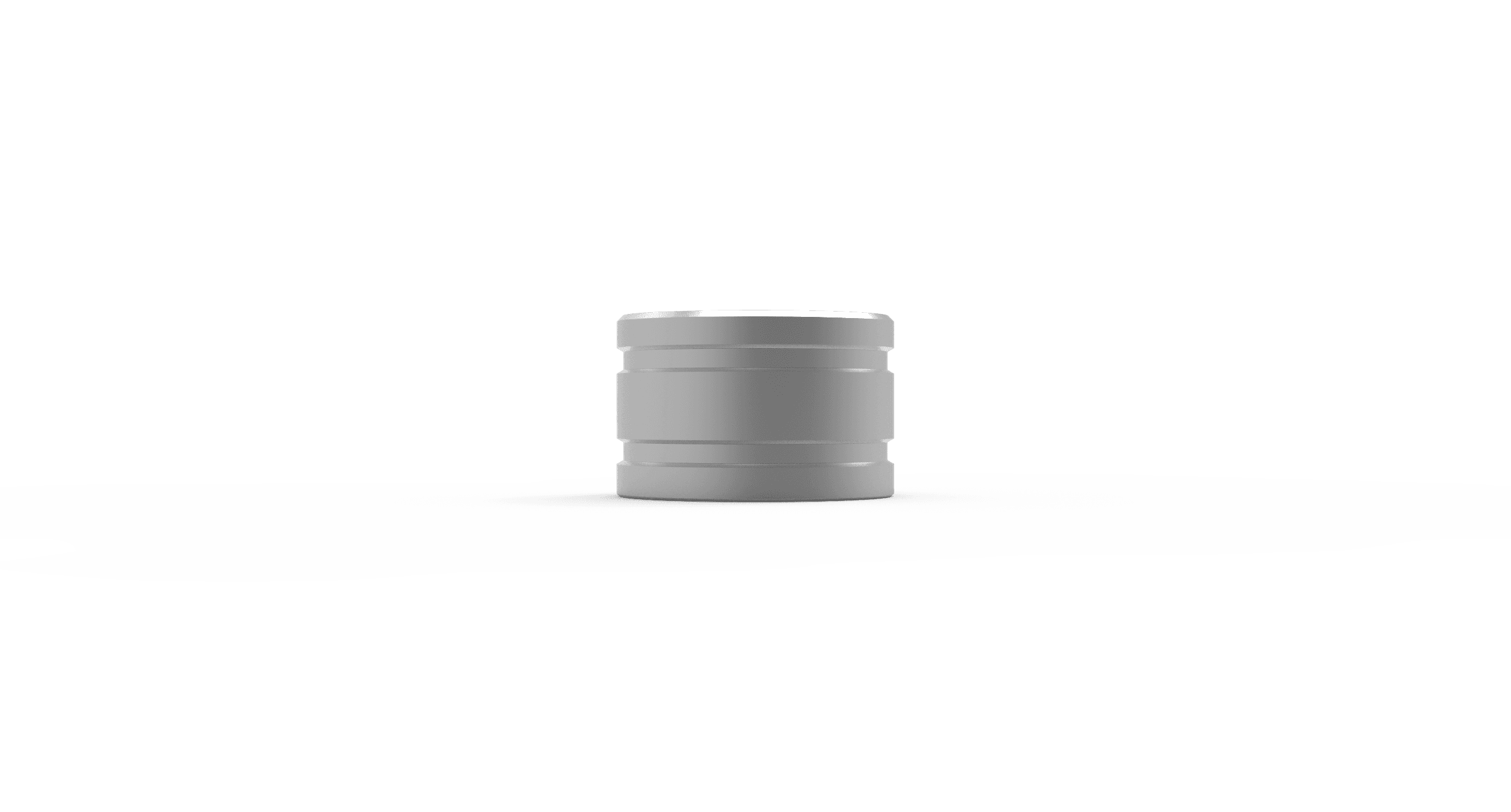 Metal cap for ball attachment – titanium housing cap for implant overdentures, regular platform