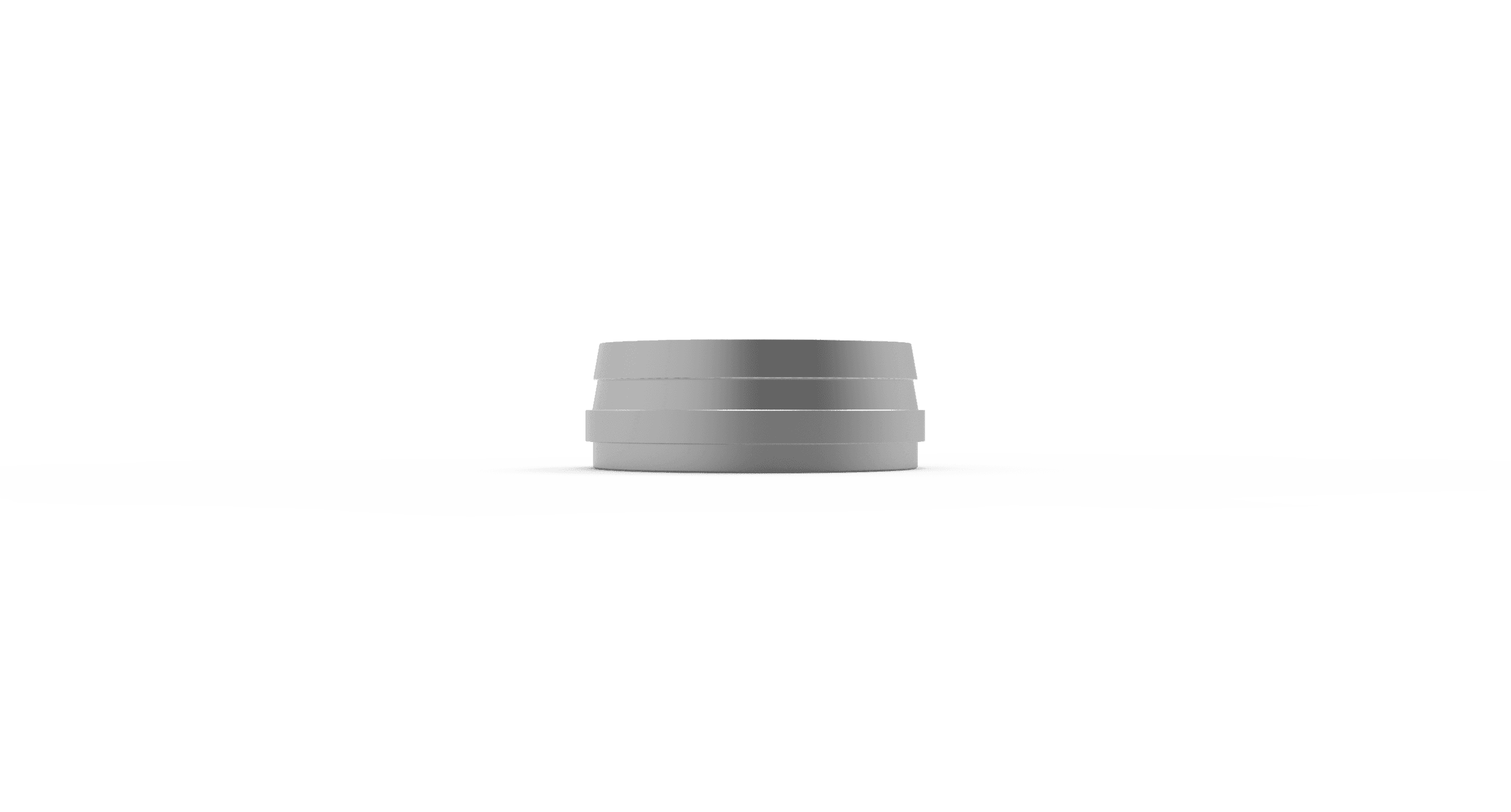 Metal cap for Loc-Click attachment – titanium housing cap for implant overdentures, regular platform