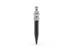 O-Ball Mini® one-piece implant set – Ø2.5 mm titanium mini implant with silicone ring and titanium cap