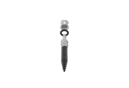 O-Ball Mini® one-piece implant set – Ø2.5 mm titanium mini implant with silicone ring and titanium cap – view 2