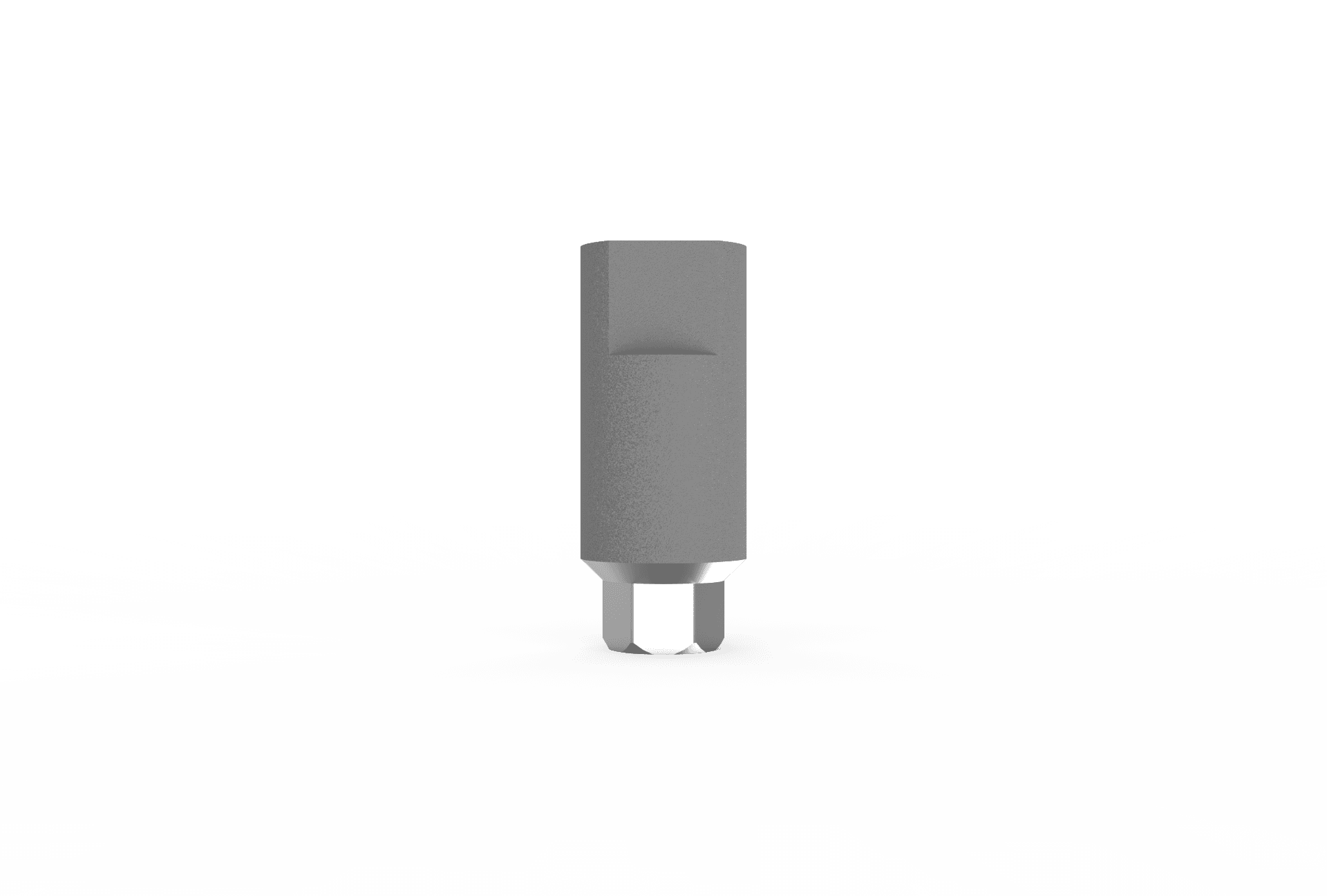 Scan-Body for Implant with screw – titanium implant-level scan body, internal hex 2.42