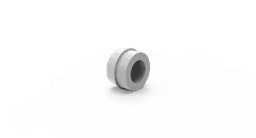 Silicone cap for ball attachment – nylon/silicone retention cap for implant overdentures, regular platform – view 2