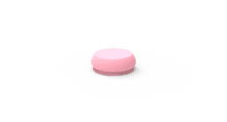 Silicone cap for Loc-Click attachment – nylon/silicone retention insert for implant overdentures – view 2