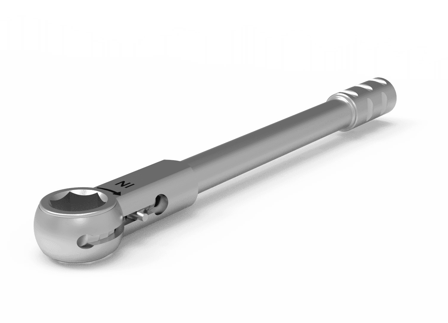Standard Ratchet Wrench 6.35 – dental implant ratchet instrument for 6.35 shank drivers