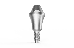 Straight multi-unit abutment compatible with MegaGen AnyRidge - titanium prosthetic component – view 2