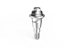 Straight multi-unit abutment compatible with NEODENT GM - titanium prosthetic component