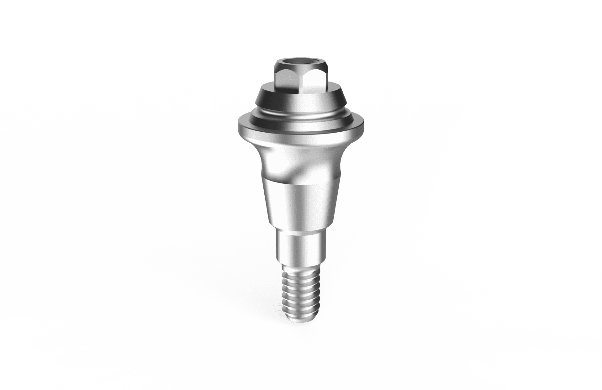Straight multi-unit abutment compatible with NEODENT GM - titanium prosthetic component