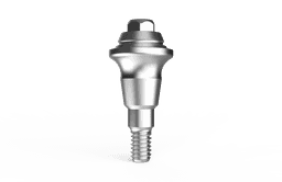 Straight multi-unit abutment compatible with NEODENT GM - titanium prosthetic component – view 2
