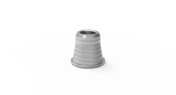 Ti-Base CAD/CAM for Multi Units – titanium interface with screw for multi-unit abutments, internal hex 2.42 – view 3
