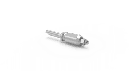 Open-tray transfer impression coping with long screw – stainless steel transfer, internal hex 2.42 – view 4