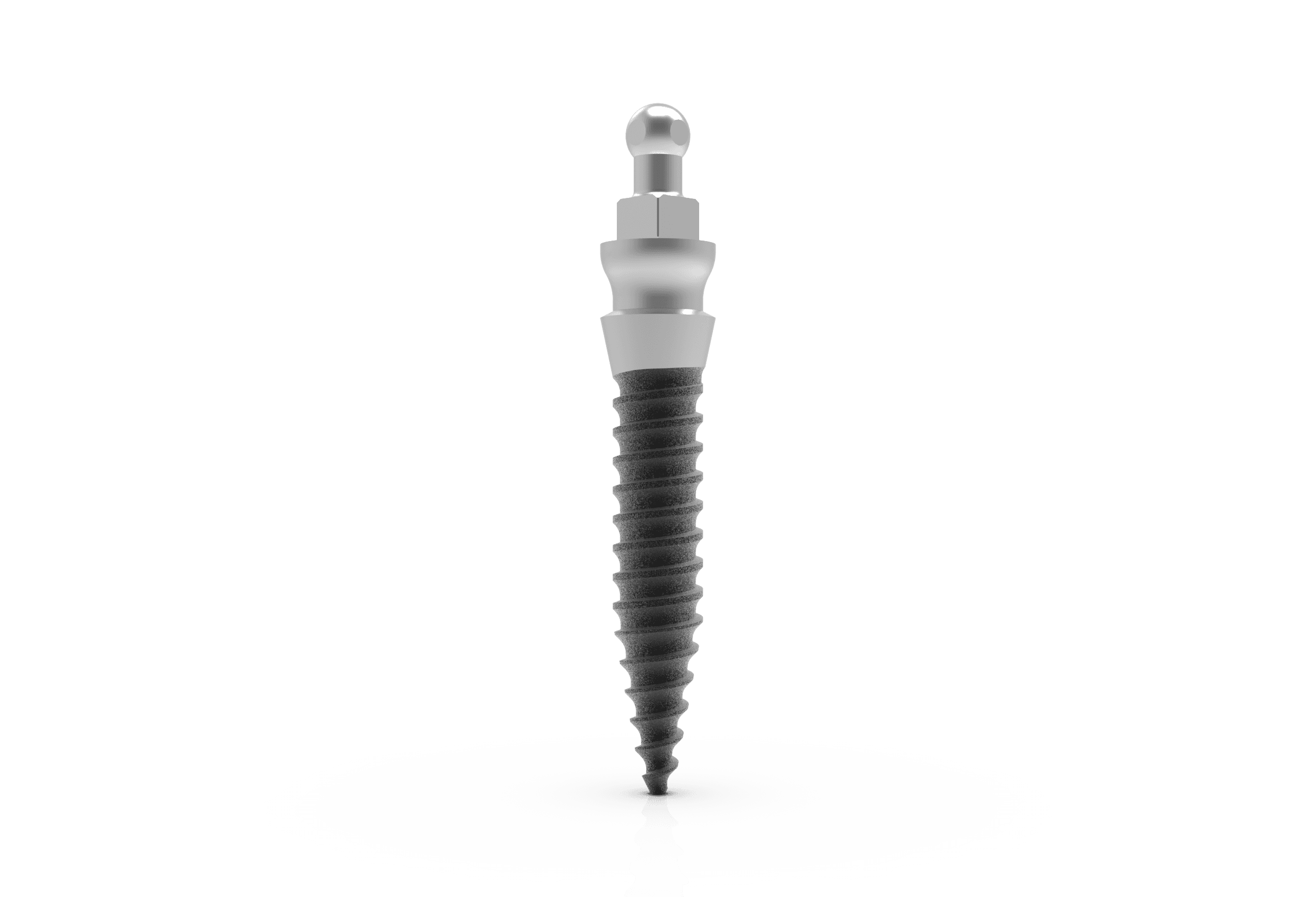 O-Ball Mini® One-Piece Implant Set + Silicone Ring + Titanium Cap