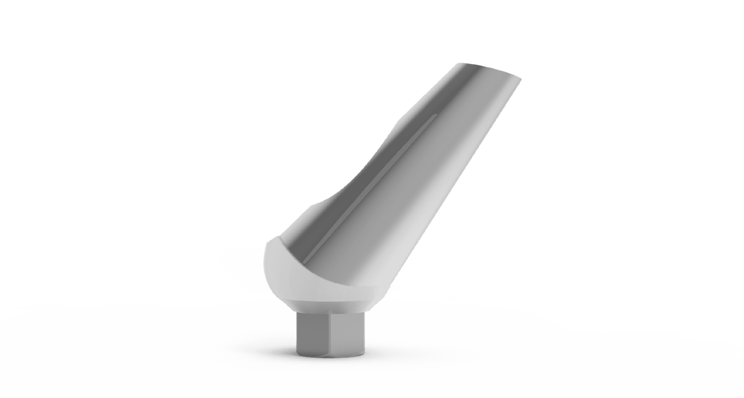 Angled Abutment 35° / 45° Regular Platform + Screw - Internal Hex 2.42