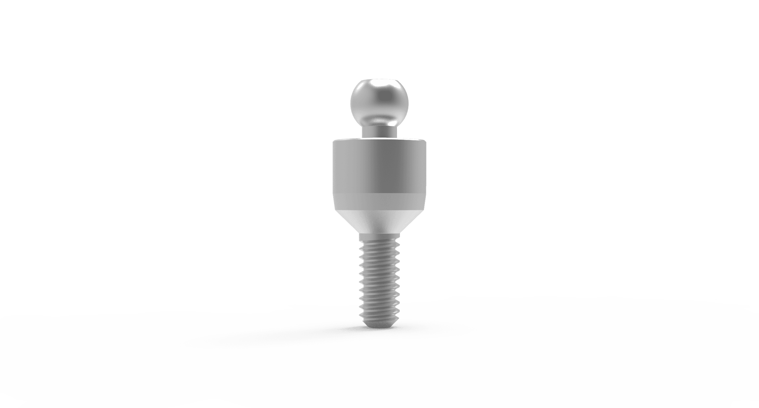 Ball Attachment Titanium Regular Platform - 2.42 Connection