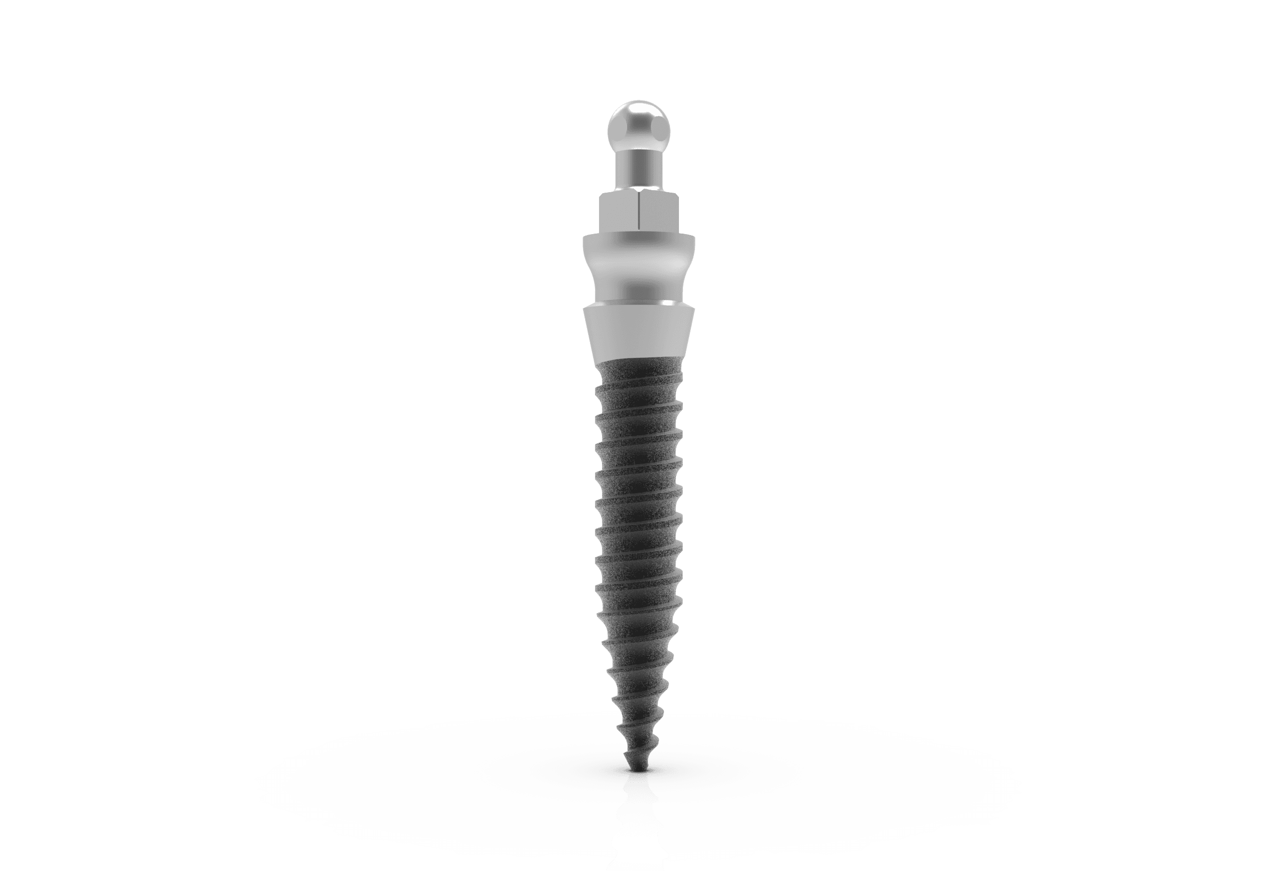 O-Ball Mini® One-Piece Implant Set + Silicone Ring + Titanium Cap