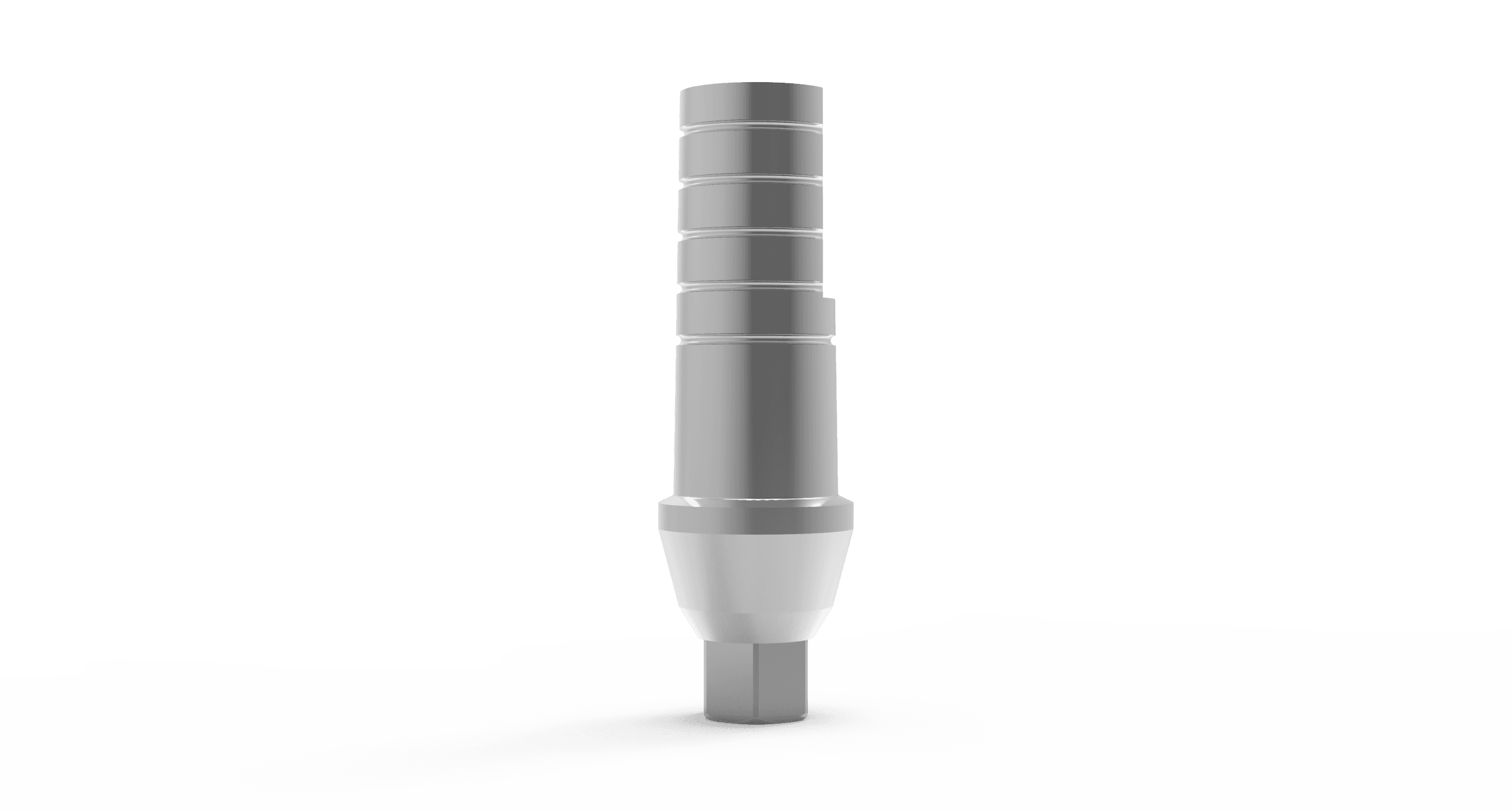 Ø3.0 Slim Shoulder Straight Abutment + Slim Screw - Internal Hex 2.1