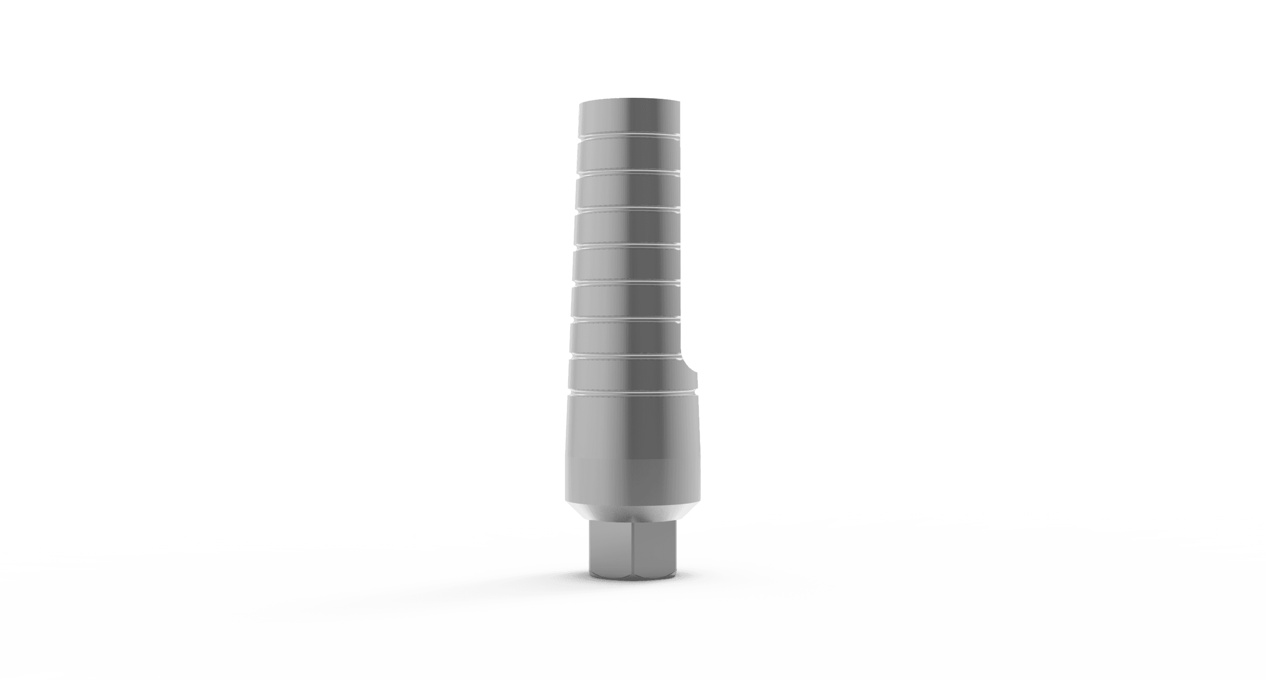 Straight Abutment Narrow Ø3.75 Platform + Screw - Internal Hex 2.42