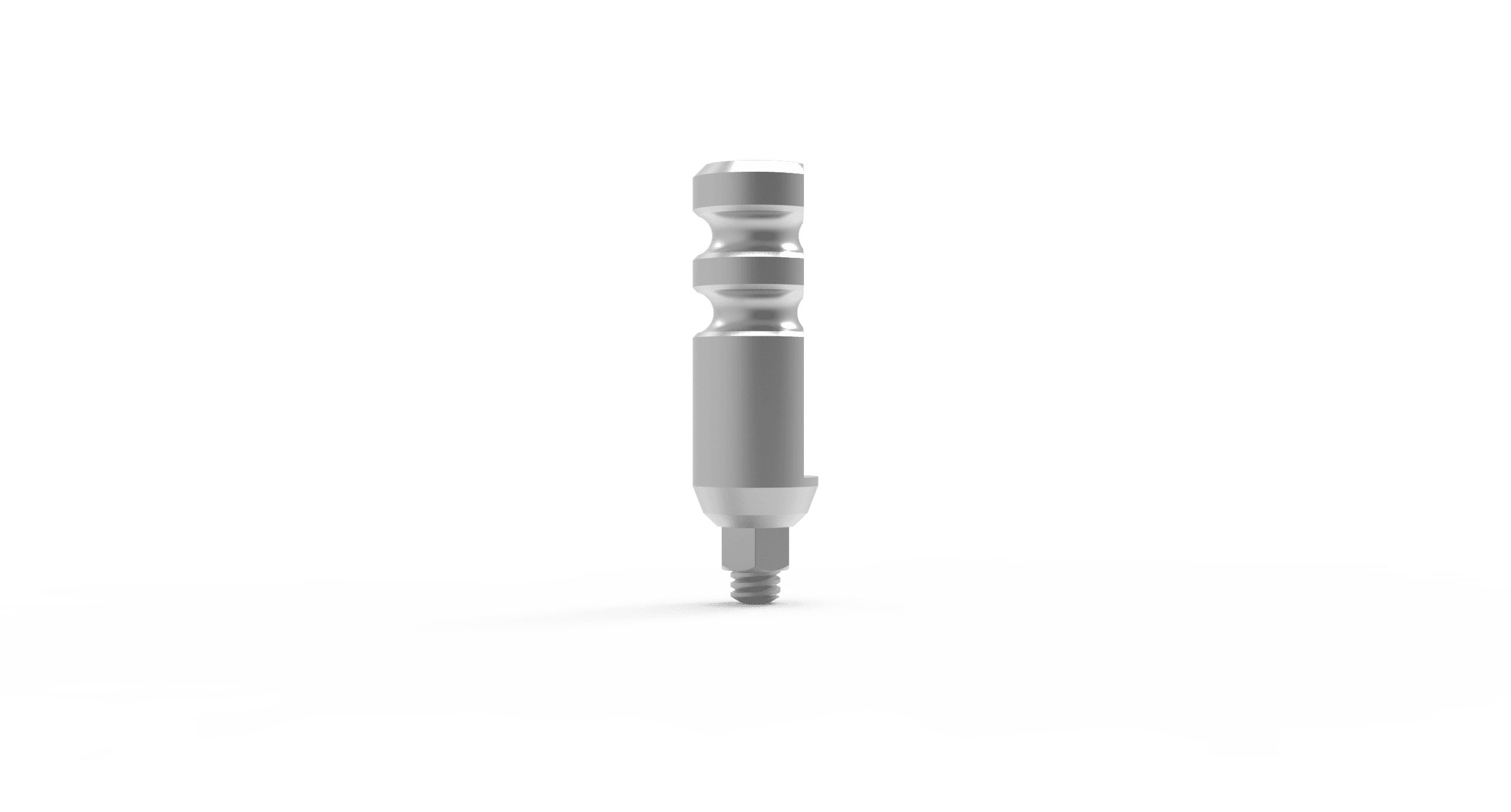 Transfer Close Tray (Short Screw) Impression Coping - Internal Hex 2.42 (2)