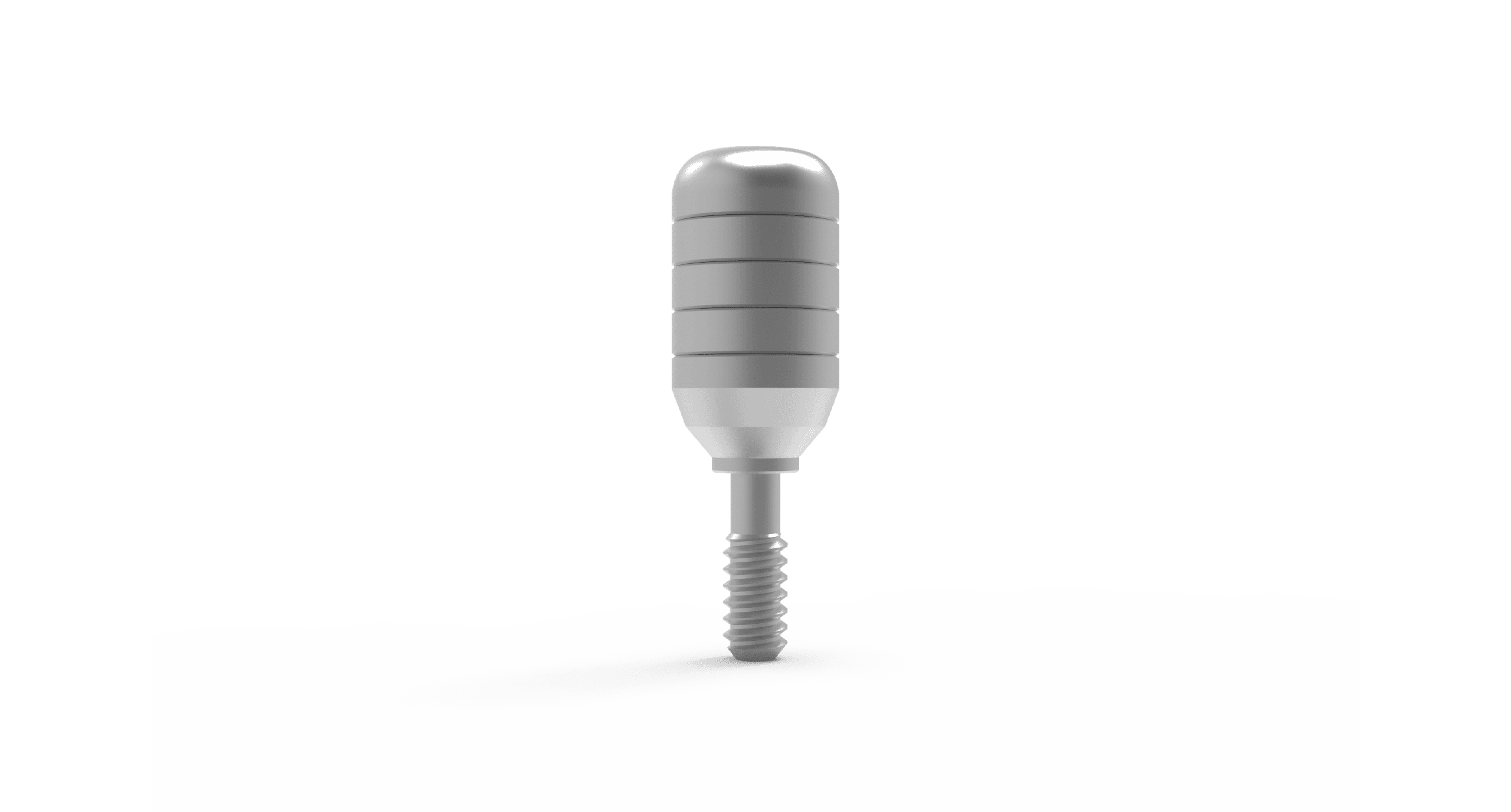 Healing Cap Titanium Slim Platform - 2.1 Connection