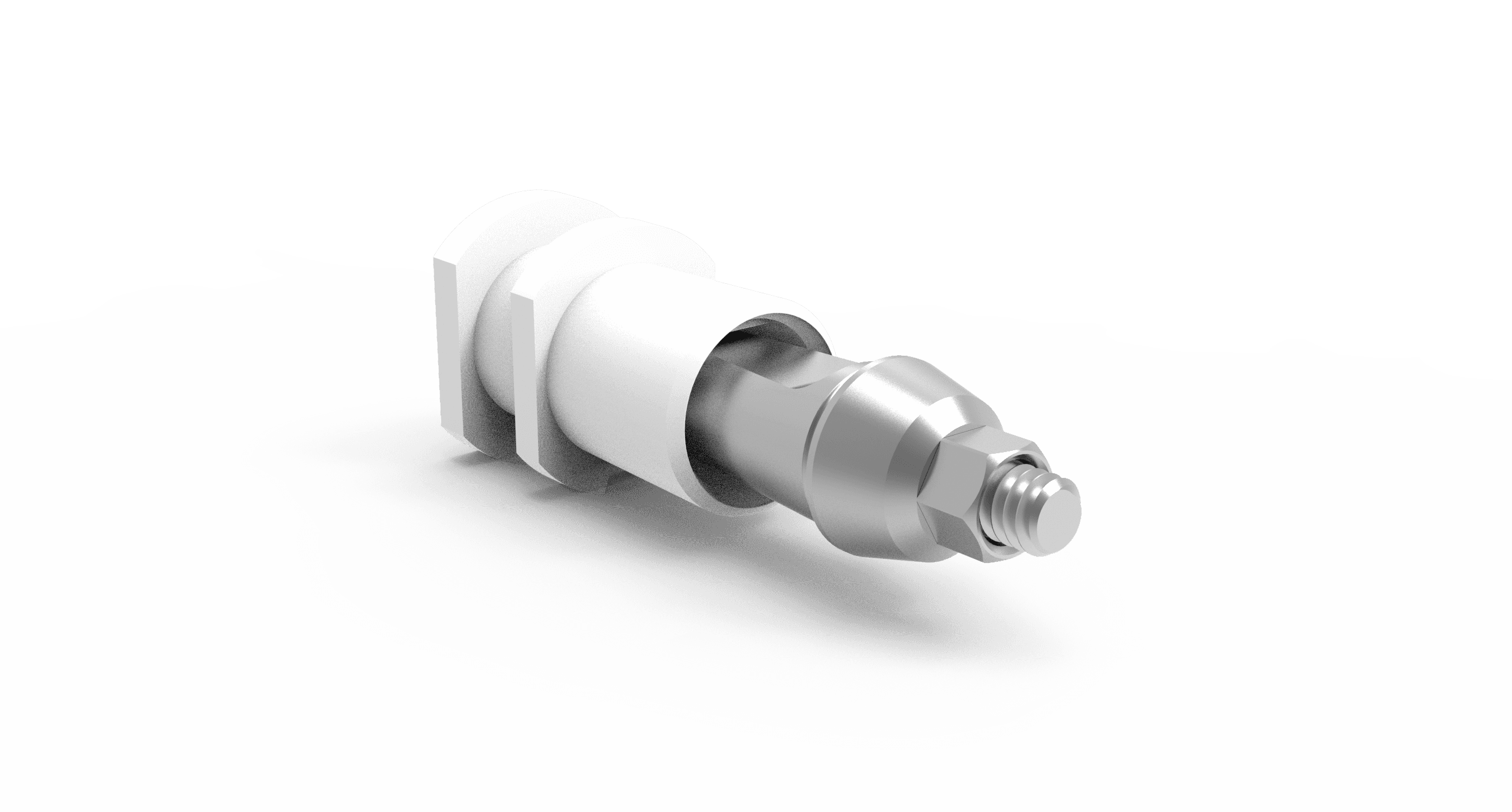Snap-Cap Transfer Abutment + Plastic - Internal Hex 2.42 (2)