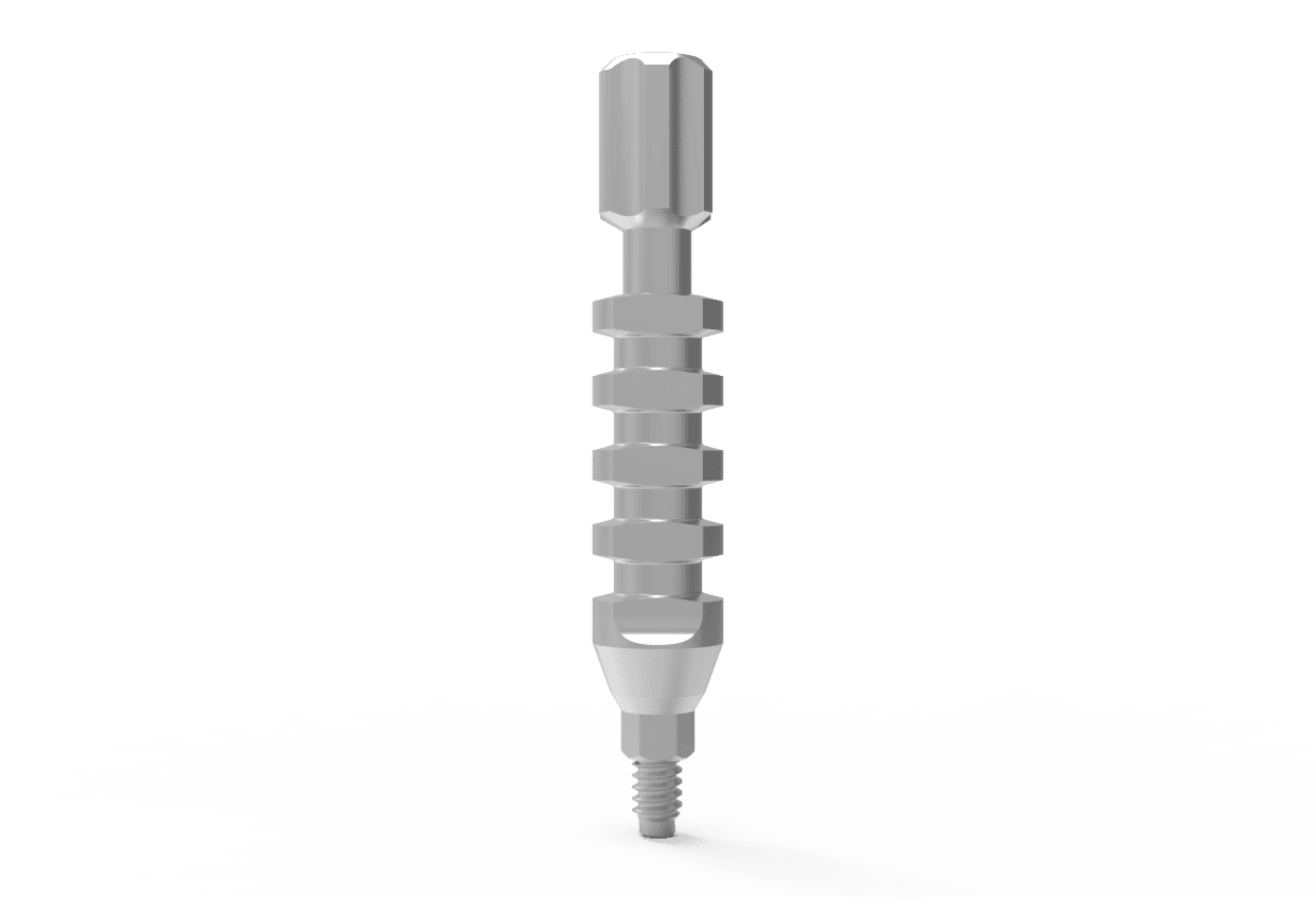 Slim Ø3.0 Transfer Open Tray (Long Screw) Impression Coping - Internal Hex 2.1