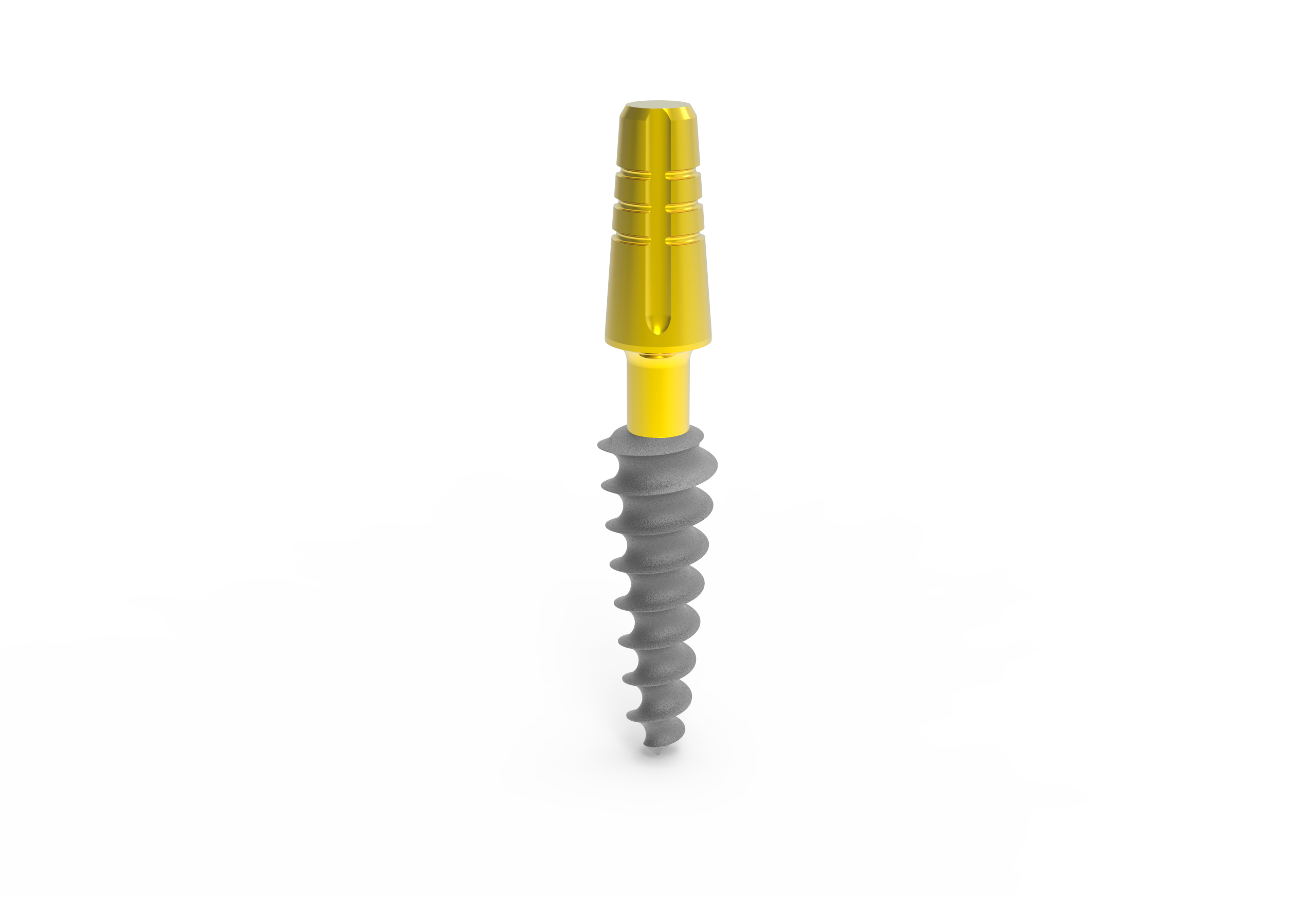 Implante dental monobloque Bendable con cuello flexible disponible online para odontólogos en Estados Unidos